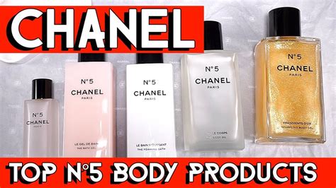 chanel no 5 body wash.